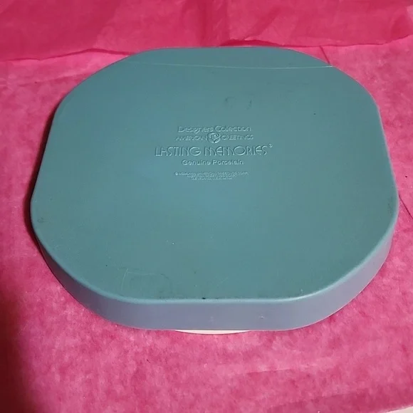 VINTAGE AMERICAN GREETINGS  LASTING MEMORIES  GENUINE PORCELINE PLATE . - Picture 5 of 5